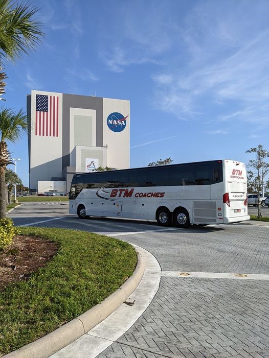 Bus at Space Center